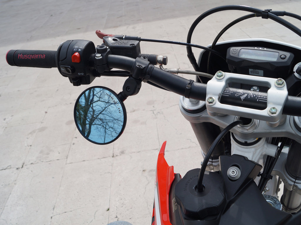 FAR Lenkerspiegel FLEXI 7699 für Supermoto | Enduro | Naked