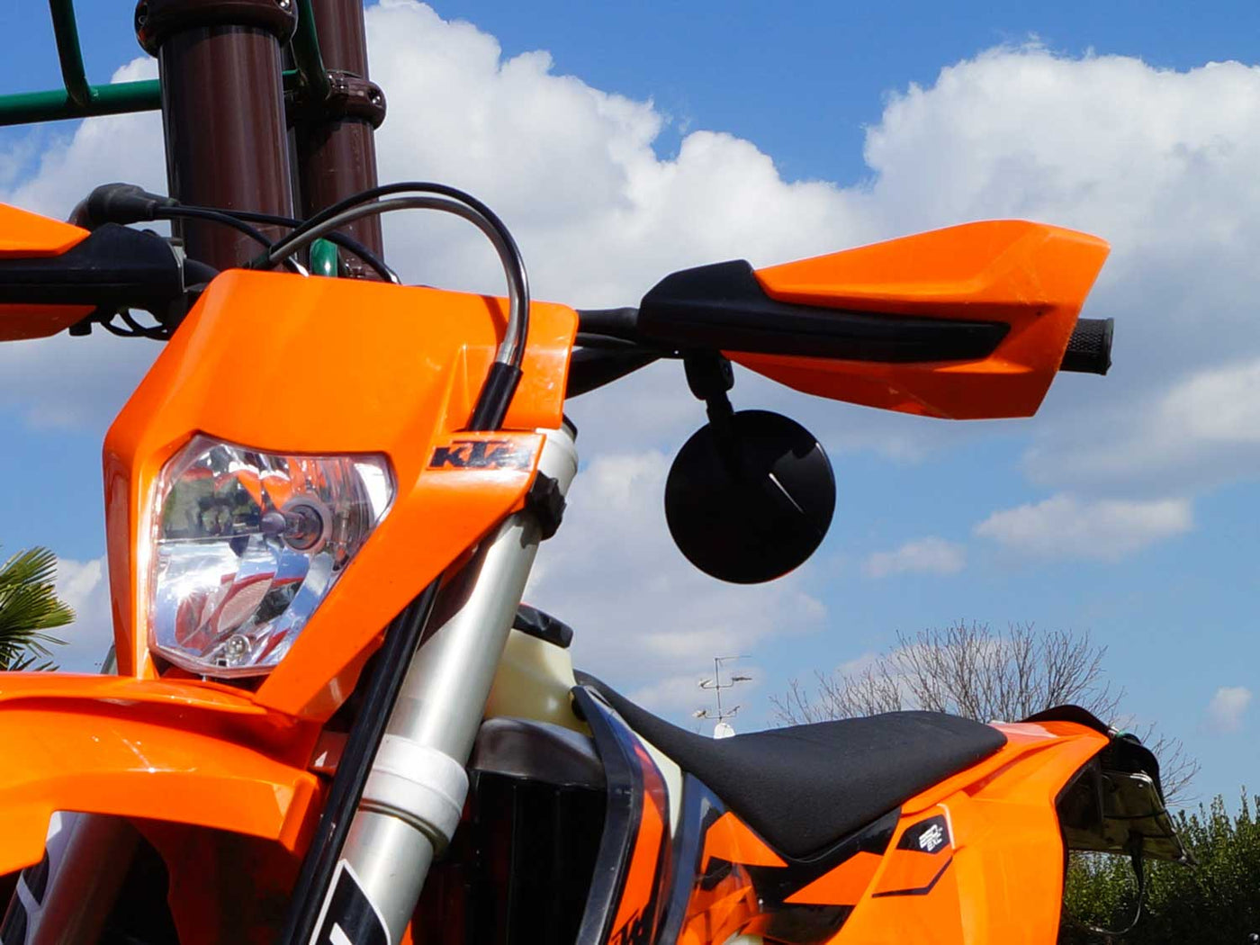 FAR Lenkerspiegel FLEXI 7699 für Supermoto | Enduro | Naked