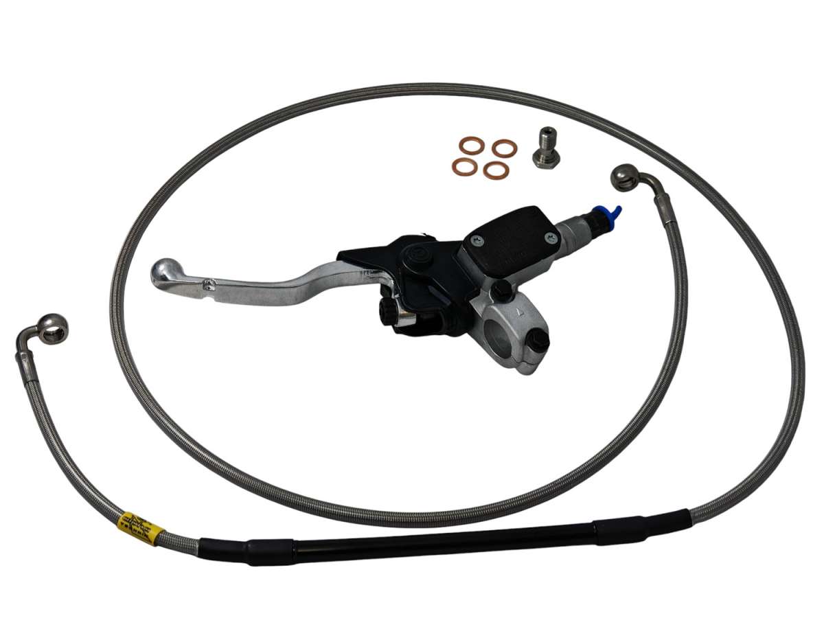 Perfomance Umbaukit Handbremse Stark Varg MX und EX Brembo plus Alphatechnik Stahlflexleitung