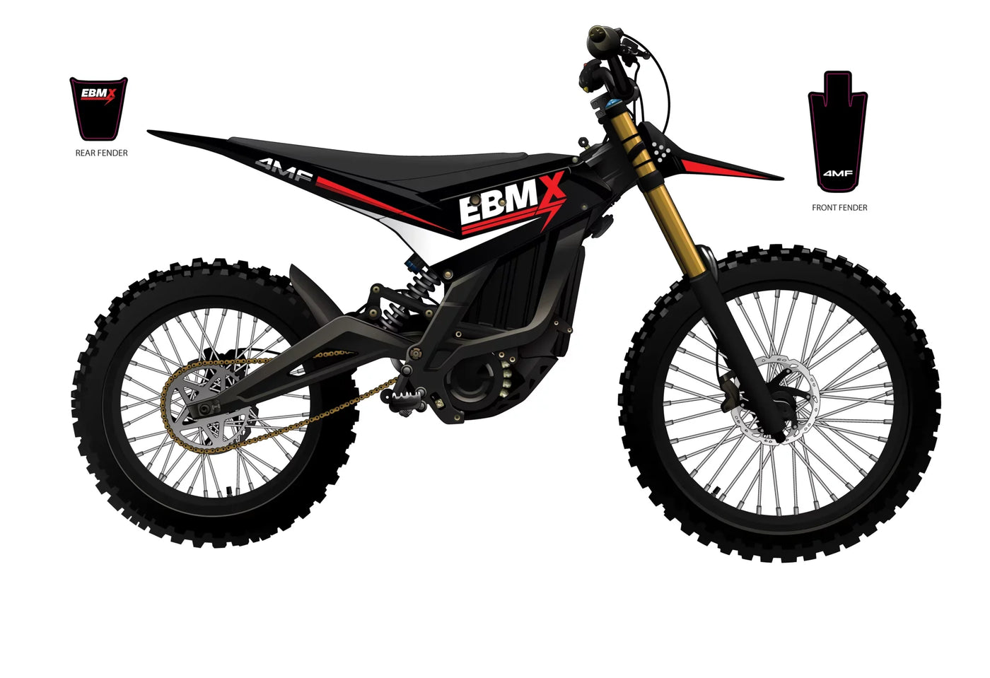 EBMX 4MFOUNDRY MOTO BODY KIT