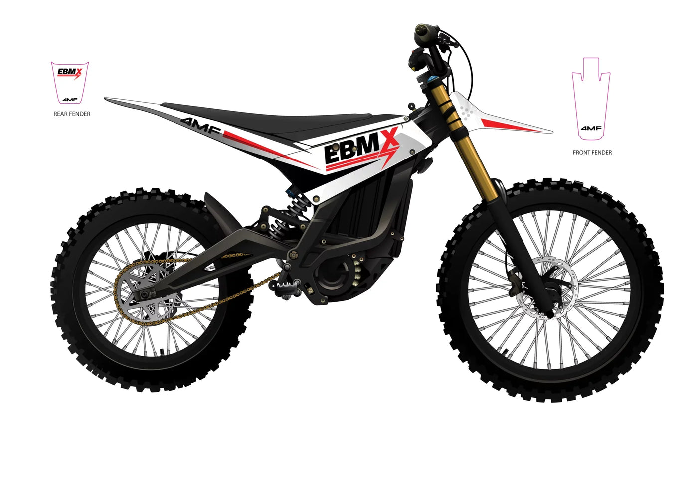 EBMX 4MFOUNDRY MOTO BODY KIT